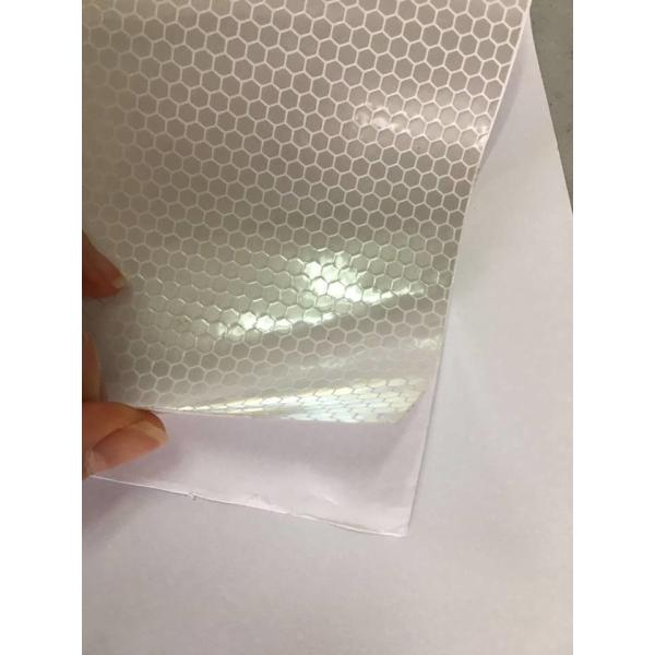 Honeycomb Reflective Flex Banner 440g For Advertising Digital Printing