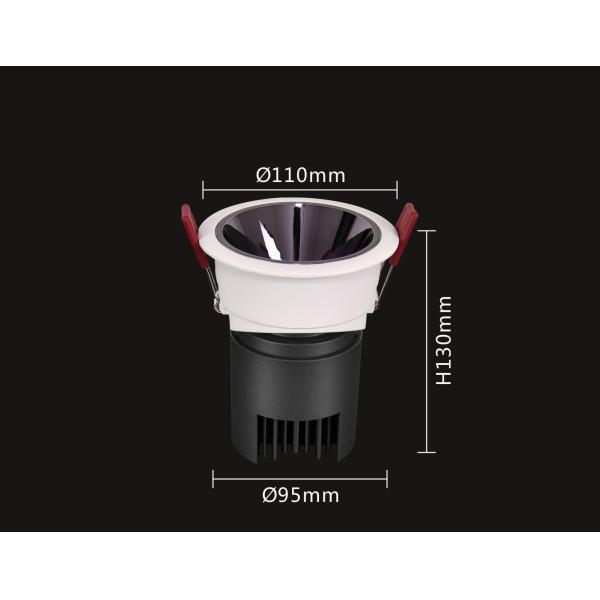 90RA BRIDGELUX Anti Glare Spotlights 20W AC180V LED Recessed