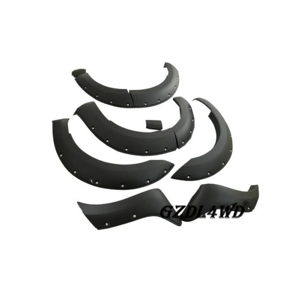 Quality 2016 Matte Black Wheel Arch Flares Pocket Style  Everest OEM ABS Plastic wholesale