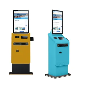 User-Friendly Self Service Crypto ATM Cash Machine with Touch Screen and Ticket