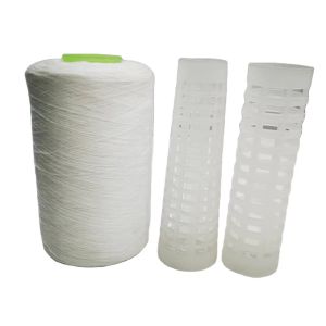 High Tenacity 30/2 Raw White100% Polyester Spun Sewing Yarn With Cheap Price