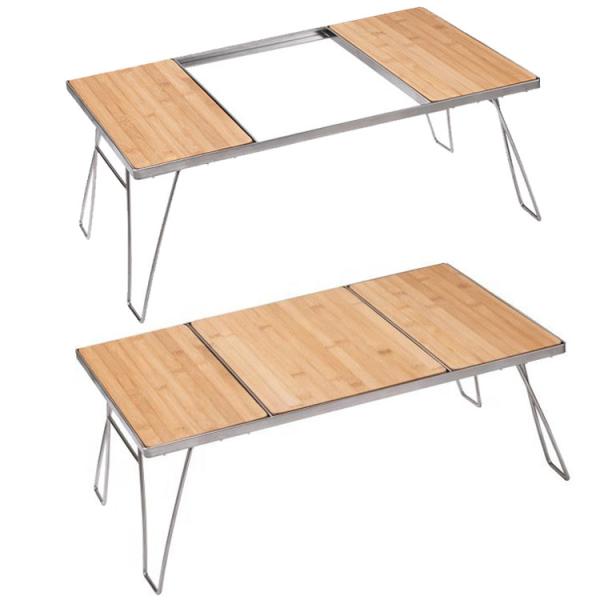 Lightweight Portable Adjustable Barbecue Beach Picnic Camping Kitchen Igt Table