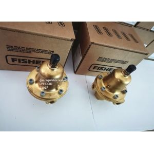 6000psi Fisher Controls Propane Regulator 1301F High Accuracy For Compression