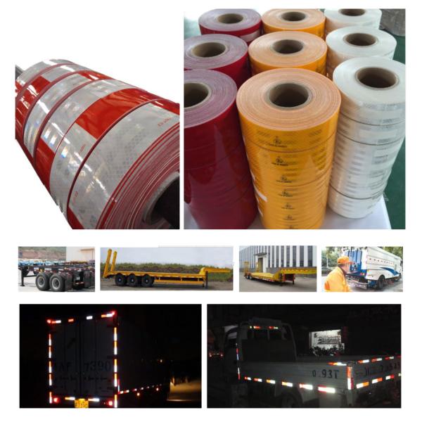 Diamond Grade Ece 104 Reflective Tape 5mm Rolls For Vehicle