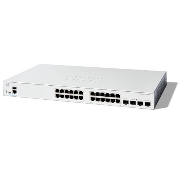 Cisco Switch C1200-24T-4X : 24-Port Gigabit , 10G Uplinks & StackWise For Secure