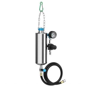 Stainless Steel Cleaning Hangig Bottle Set for AC System Flush Gun Kit and Other Uses