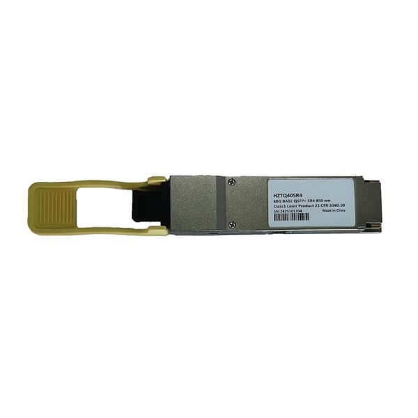 Quality HZTQ40SR4 40GBase-SR4 QSFP+ Optical Transceiver with 40Gbps Bandwidth Ultra-Low Latency <1μs wholesale