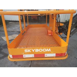 CE Electrical Self Propelled Articulated Boom Lift SKYBOOM GTZZ-14EJ