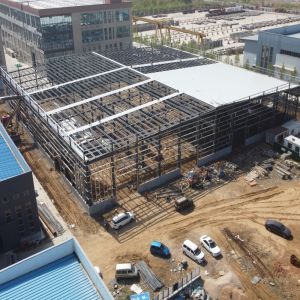 Pre Engineered Steel Structure Warehouse with 50-Year Lifespan