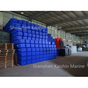 Plastic Modular Floating Cubes HDPE Dock Float Pontoon Pier Modular Dock Cubes