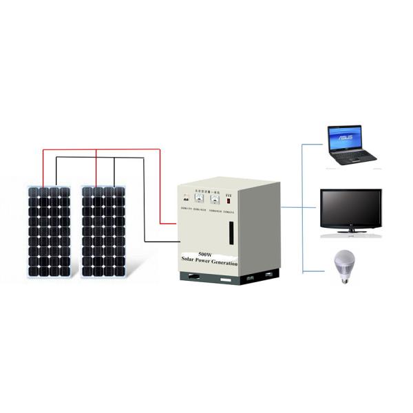 Quality 3KW off-grid solar power generation with pure sine wave inverter, MPPT controller wholesale