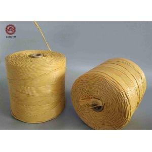 36000D White PP Fibrillated Yarn For Cable Filling PP Cable Filler Yarn