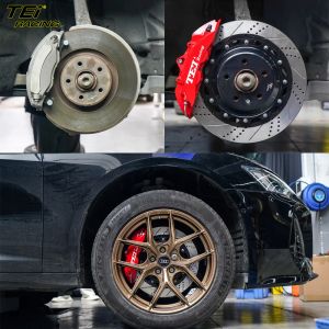 Front Big Brake Kit 4 Piston Caliper With 355x28mm Rotor BBK Auto Brake System