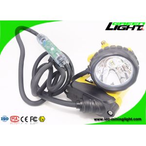 China 348lum Rechargeable Corded Miners Cap Light 10.4Ah With Low Power Warning on sale