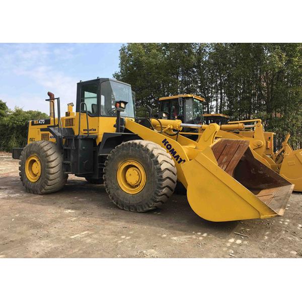 Quality Second Hand Wheel Loader Komatsu WA470-3 Used Construction Machine wholesale