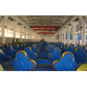 60T 4kw Conventional Self Aligning Rotator , CE Welding Pipe Roller