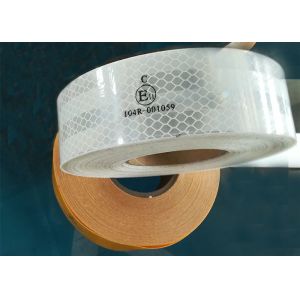 Industrial Ece 104 Reflective Tape , Yellow Conspicuity Tape Approval In