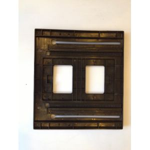 Adjustable Plastic Base ESD Anti Static PCB Magazine Rack For Storage 355 X 320