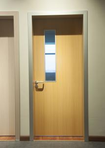 Cheap Heat Insulation Custom Made Interior Doors , MDF Flush Doors Color Optional for sale