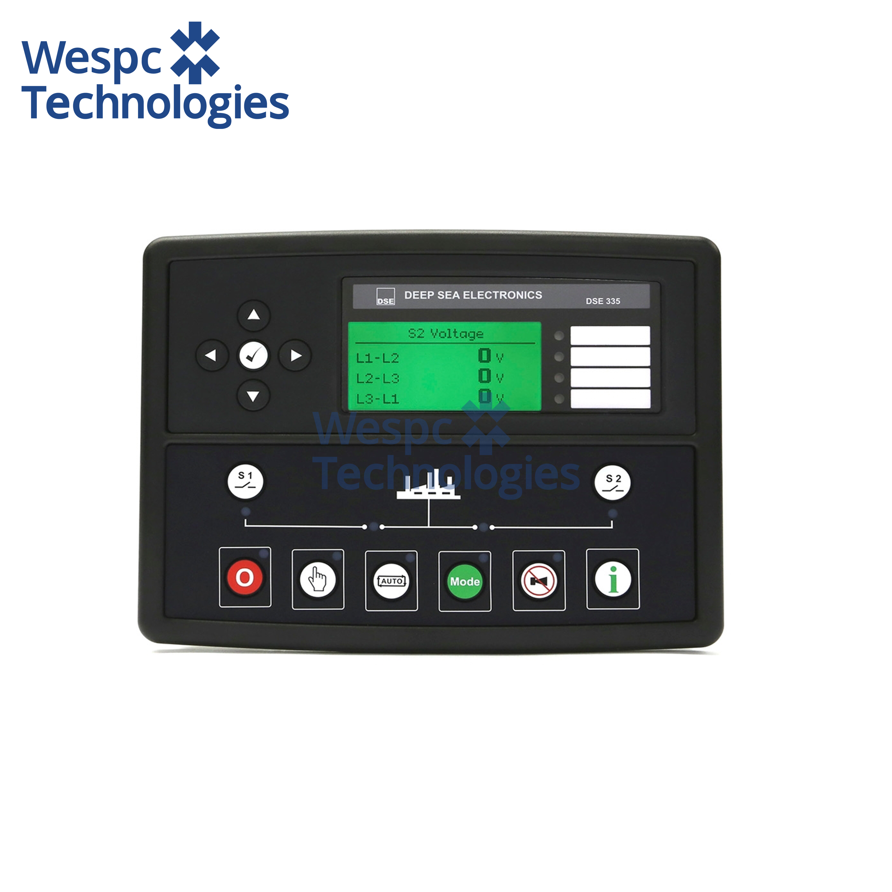 WESPC Original Deep Sea DSE335 Auto Transfer Switch Control Module