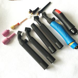 Air Cooled Tig Welding Torch WP26 4m 8m Length With 60 Degree Duty Cycle