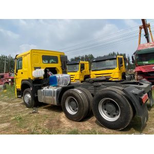 Used HOWO 375hp Tractor Truck 6*4 Second Hand Howo Tractor Head With Good