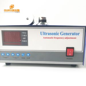 High Power Pulse Ultrasonic Cleaner Generator And 20 KHz Ultrasonic Transducer