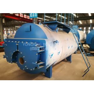 5 Ton Oil Fired Combi Boiler , 3 Pass Wet Back Steam Boiler For Palm Oil