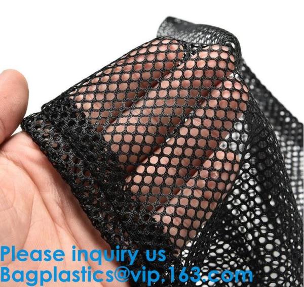 Quality Durable Nylon Mesh Bag with Sliding Drawstring Cord Lock Closure,Large Black Mesh Bag ECO-FRIENDLY PREMIUM WASHABLE GROC wholesale