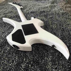 2020 New High Quality Floyd-Rose Irregular Shape Electric Guitar in White With