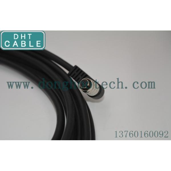 Point Grey CCD Camera Trigger Cable With Angulated 8 Pin Plug And Socket HR25
