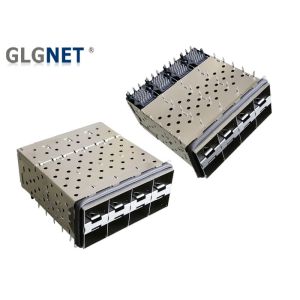 Durable SFP Solutions GLGNET 2 X 4 Stacked EMI Gasket 10G Switches Application
