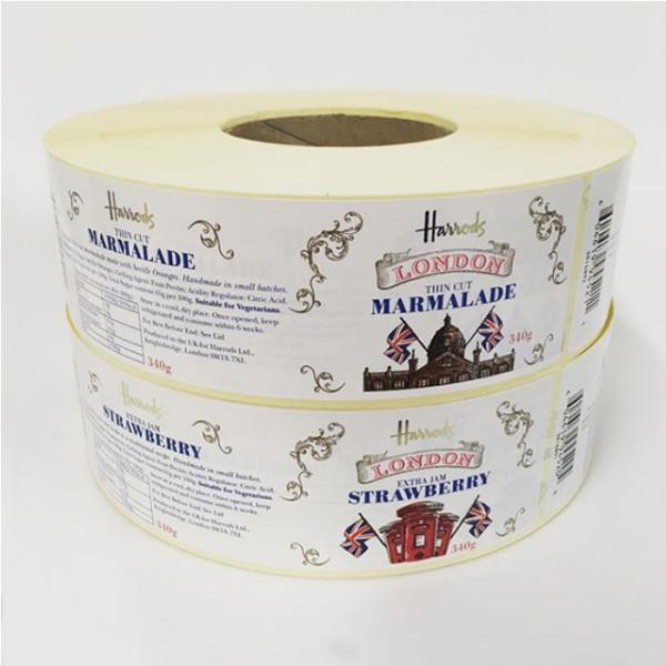 Quality Waterproof Custom Private Label Sticker Printing PET Greyboard Paper wholesale