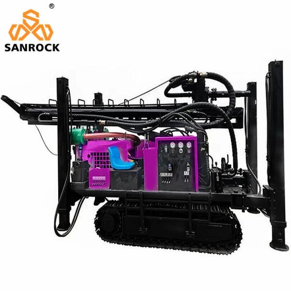 Quality Crawler Water Well Drill Rig Hydraulic Bore Hole Portable Water Well Drilling Rig Machine wholesale