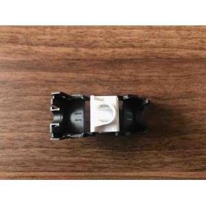 UTP 180 Degree Cat6a Keystone Jack , PC Material Tool Free Keystone Jack