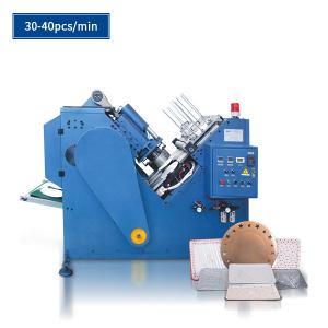 Cheap Double Station Auto Paper Plate Forming Machine 9kw 80pcs/Min for sale