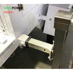 mobile solar tower light 4 solar panels 9m hydraulic telescopic mast mobile