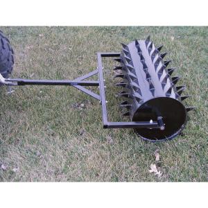 LAS14 - 14mm Diameter Atv Ballast Roller with spikes tooth ; Lawn aerator Roller