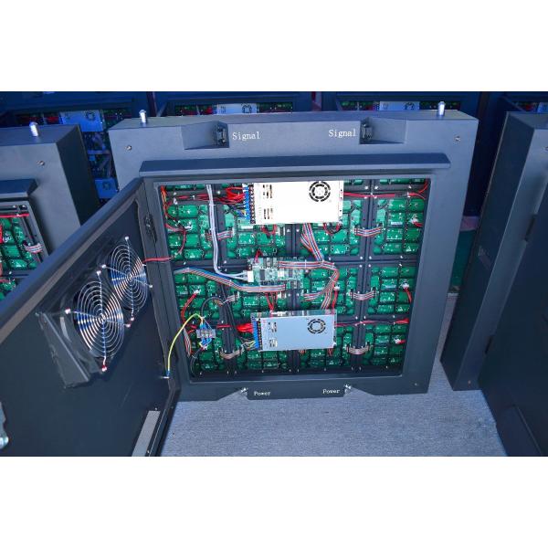 Iron Cabinet Waterproof Outdoor Led Video Display Board P6 With 1-2 Years Warranty