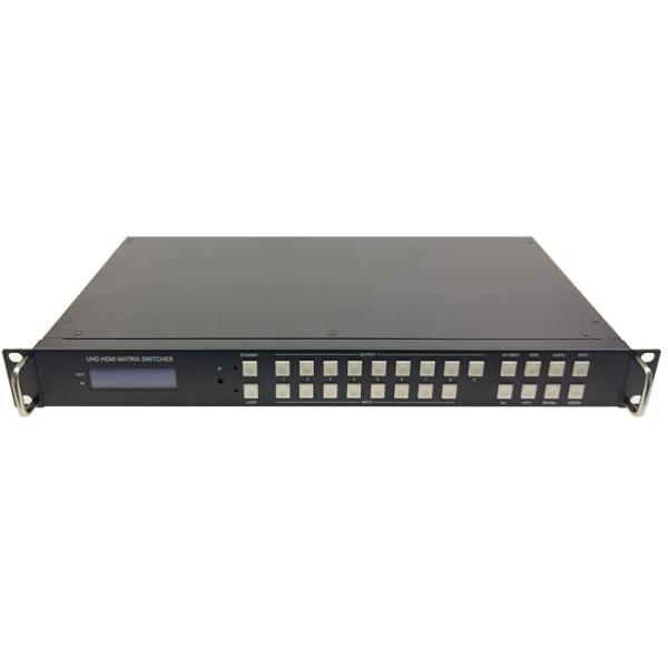 4k HDMI Seamless Video Matrix Switcher 8x4 and 8x8 Audio for High Definition