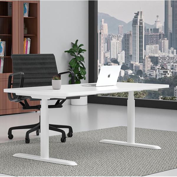 100 V/Hz Dual Motor Height Adjustable Desk Base Luxe Mid Century Modern Desk for