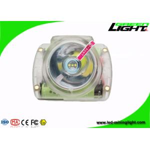 GLC-6S 348lum 4.2W LED Miners Cap Lamp Transparent 6.8Ah Panasonic Battery