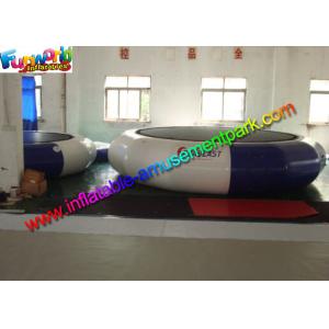 Plato Durable Inflatable Water Toys Jumping Trampoline With Small Platform
