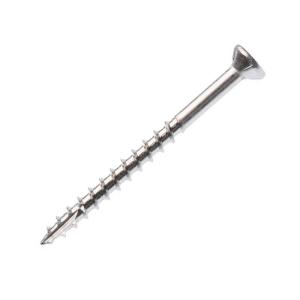T17 Galvanised C3 Deck Screws Square Countersunk Head Screw With Ribs