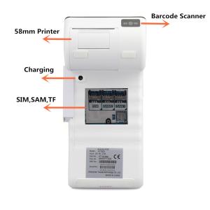 Smart Payment Tablet Mini Pos Terminal User - Friendly Interface Bluetooth Print