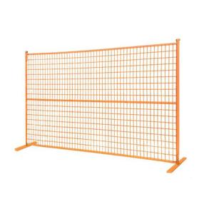 ISO 9001 Temporary Construction Site Security Fencing Panel 6ft×10ft 2x4''