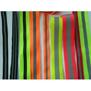 Jacquard Elastic Webbing Strap Reflective Nylon Woven For Bag Clothing