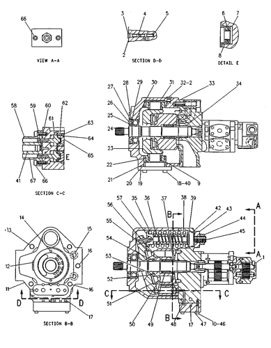 1020783 泵 GP-主要液压零件方案