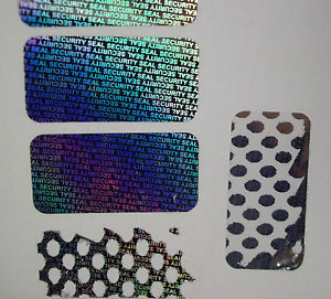 Original Hologram Security Stickers / Anti - Counterfeiting Sticker