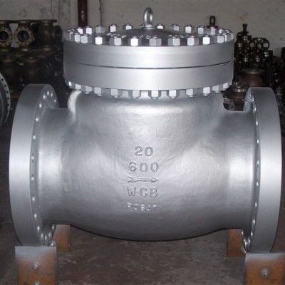 ANSI 600LB RF Industrial Flanged Check Valve , Carbon Steel Swing Type Check